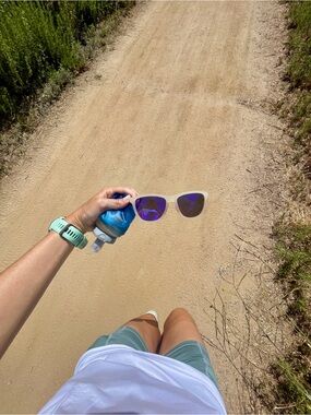 Knockaround Sunglasses Premium Sport Grape Jellyfish Lilac White Purple